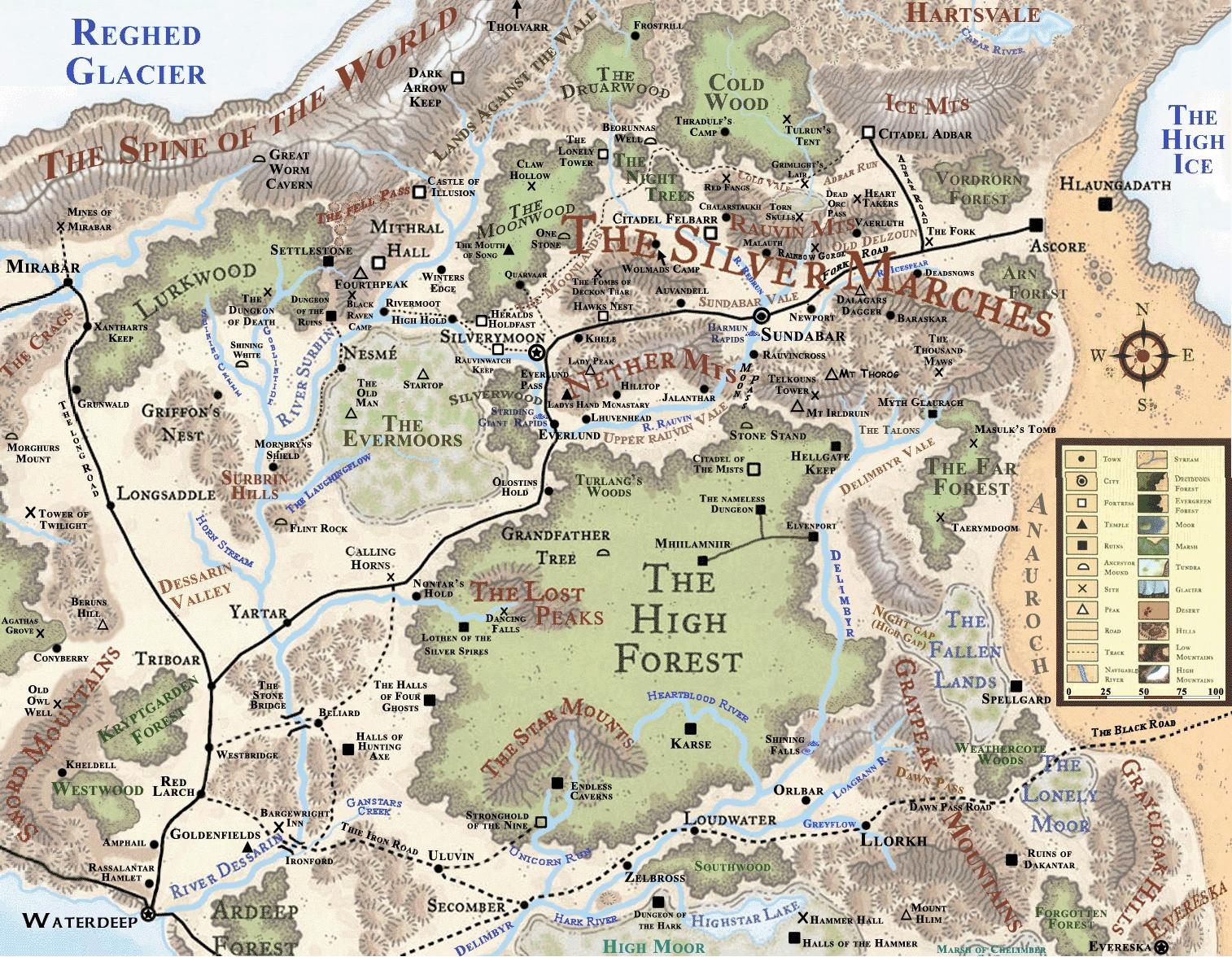 Faerûn Atlas - Blue's Club